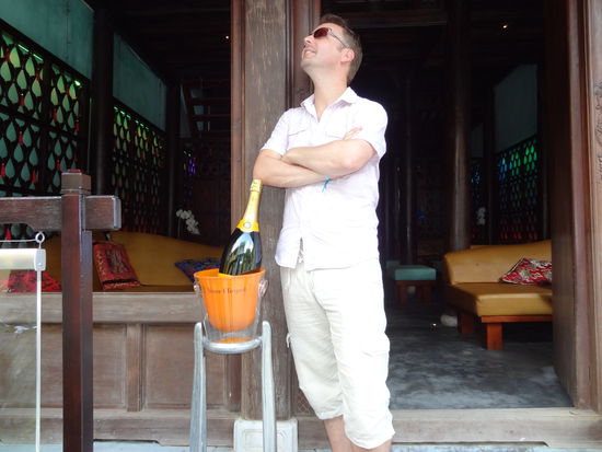 Wir fanden dann noch noch eine Beschäftigung im Regen