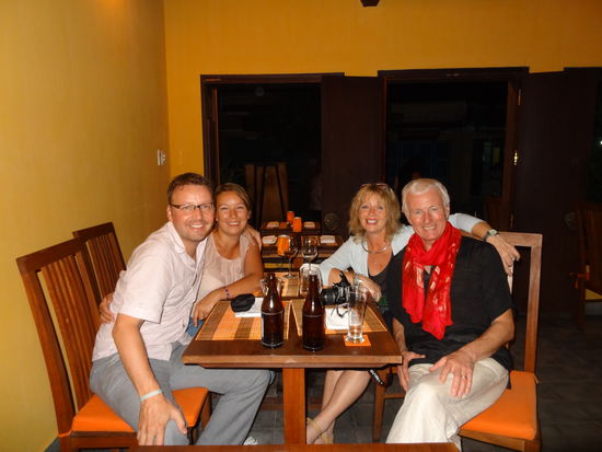 Auch Karen und Pat, die wir in Sapa kennengelernt haben, haben wir wieder getroffen. We had a lot of fun!