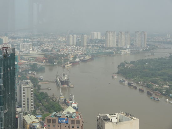 es war leider ein wenig neblig....