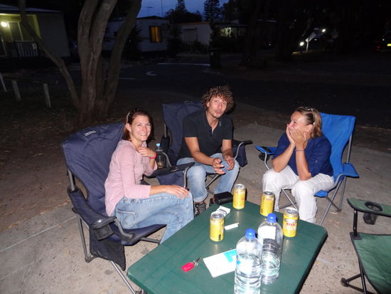 having fun with Marco und Linda