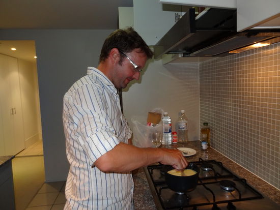 leider hat das "Schwyzer" Fondue trotz Maizena nicht funktioniert...