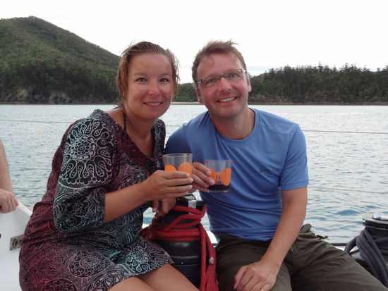 Der Segeltrip war wirklich cool und wir haben es sehr genossen!!!