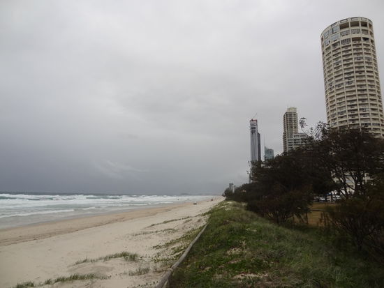 Skyline, leider im Regen..........