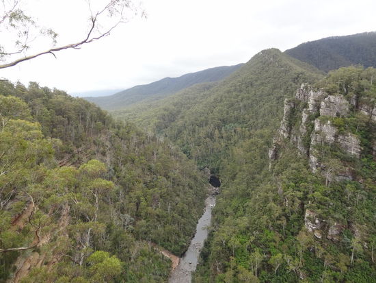 Aber es war die Fahrt wert... auch der 40 min. Spaziergang zur Aussichtsplattform.