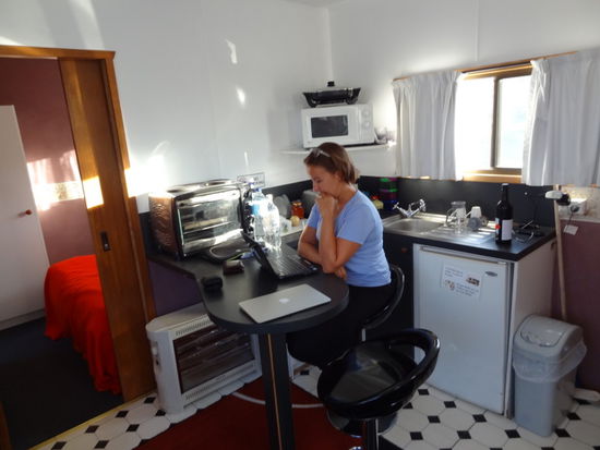 Leider hatten wir in Hobart nicht so eine goldenes Händchen mit unserer Unterkunft... Aber wir konnte es nicht mehr ändern und es war zum Glück auch nur für 3 Nächte.