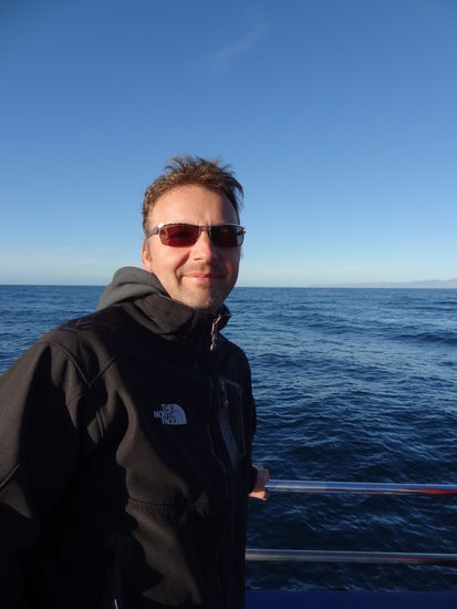 trotz der frühen Stunde schon mega fit - die gute Seeluft machts 