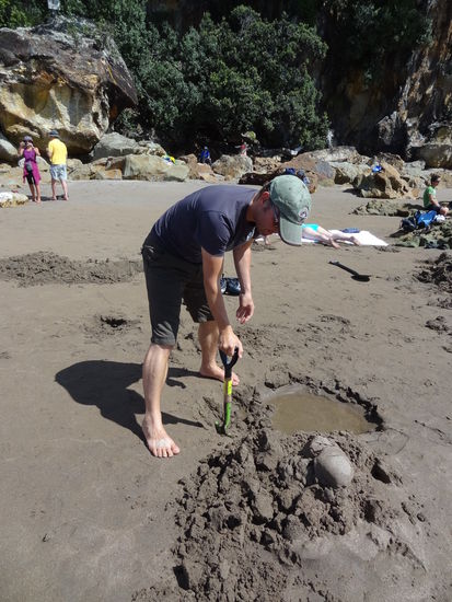 Spatenstich..........zum Ersten