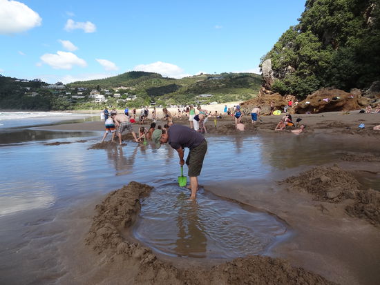 und zum Zweiten. Wie man sieht waren wir nicht die Einzigen mit der Poolidee 