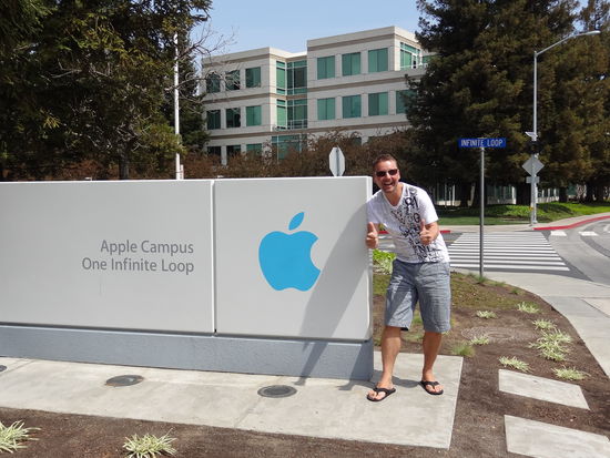 Der Besuch bei Apple war natürlich obligatorisch... da wir eh schon jeden Applestore auf der Reise besucht haben