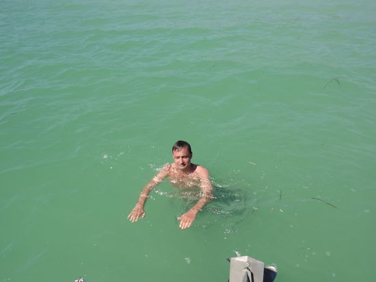 Was schwimmt den da im Wasser?