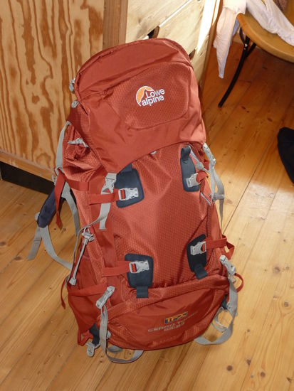 Mein Rucksack Lowe Alpine TFX Cerro Torre 65:85