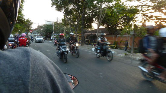 So viele Scooters auf der Straße