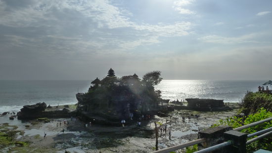 Tanah Lot: toller Tempel aber leider sehr viele Touristen