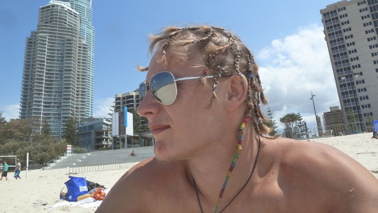 Am Strand von Surfers Paradise