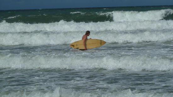 Un dann ab in die Wellen!