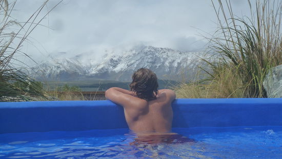 Wahnsinns ausblick von der Therme