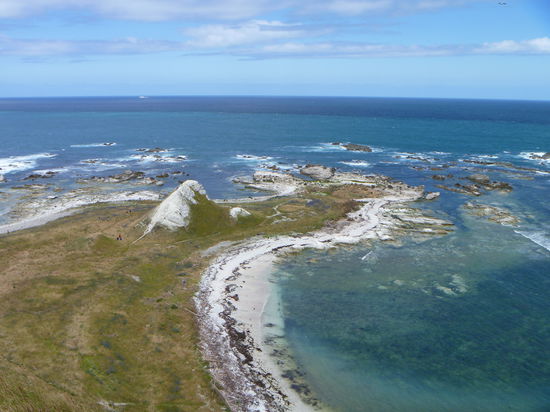 Die Küste der Kaikourahalbinsel ist spektakulär