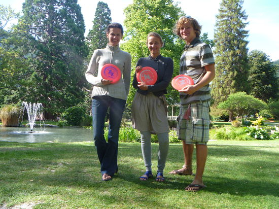 Frisbee golf in Queenstown