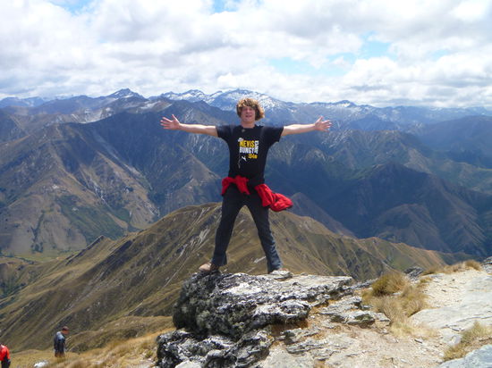 Was für ein ausblick vom gipfel!