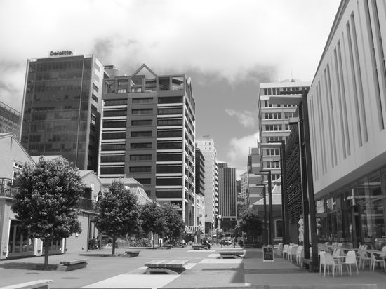 Das Zentrum von Wellington