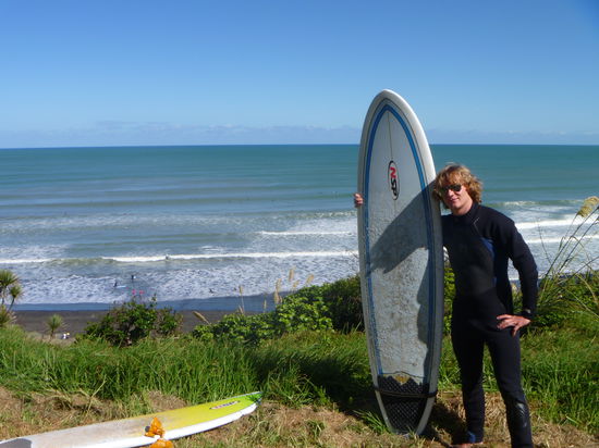 Surfen in Raglan