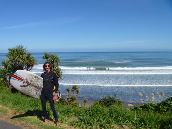 Daniel mit ihm war ich immer Surfen