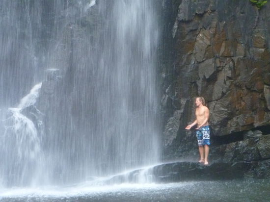 das wasser war angenehm frisch