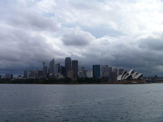 die Skyline ist ja schon einzigartig in Sydney mit dem operahouse und diesem schönen Hafen