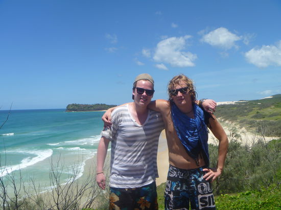 Anselm war ein richtig guter Reisepartner, schade dass wir nach fraser getrennte wege gegangen sind