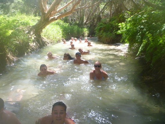 das runter treiben lassen war echt lustig