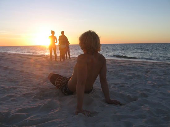 dieser sonnen untergang war schon was richtig besonderes