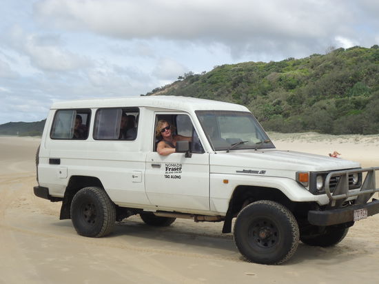 Das gelände fahren war das lustigste auf fraser.