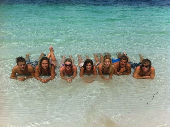 Ohne unserer tollen Gruppe wäre Fraser nur halb so lustig gewesen!