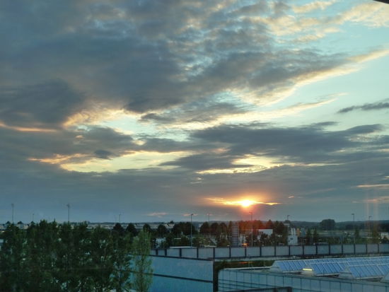 Sonnenuntergang in Muenchen