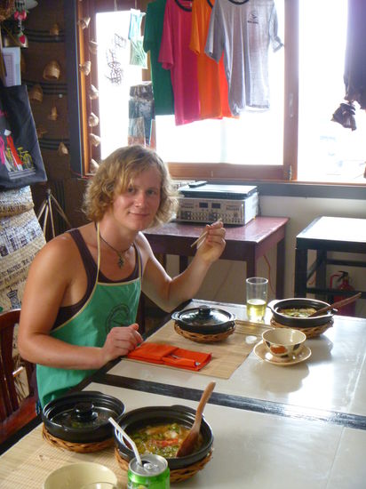 muss sagen ich bin gar nicht so schlecht in Kochen.