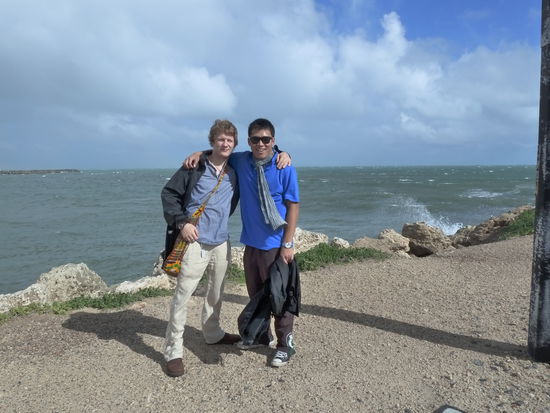 Qi und ich in Fremantle