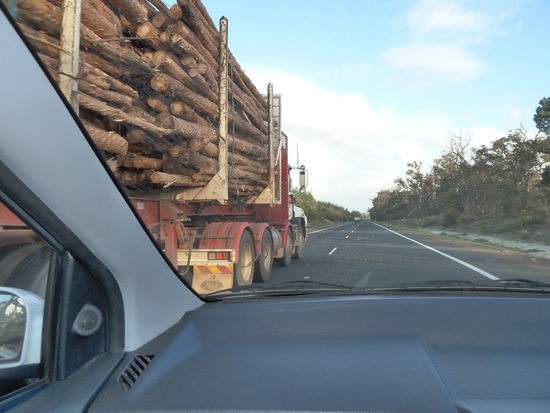 Ein kleiner Roadtrain! Hab dieses Bild extra für einen meiner Arbeitskollegen gemacht 