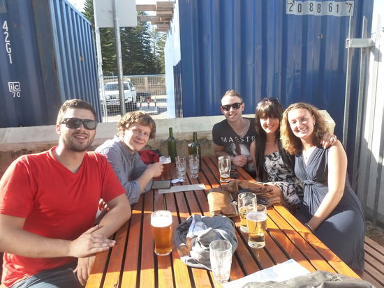 Gutes Bier bei der Little Creatures Brauerei!