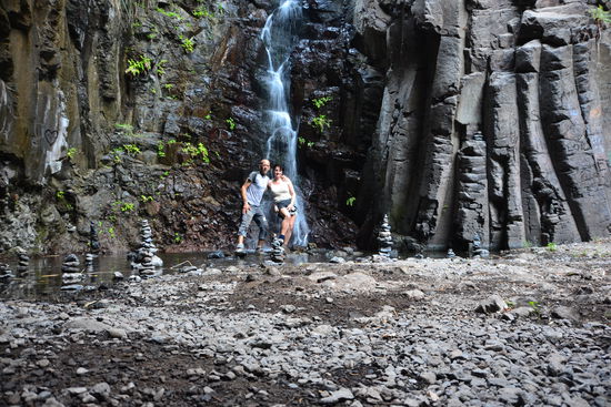 Wasserfall von Arure ( man bedenke, es hat 18 Monate nicht mehr geregnet...)
