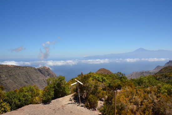 Nach Hermigua über den Camino San Juan