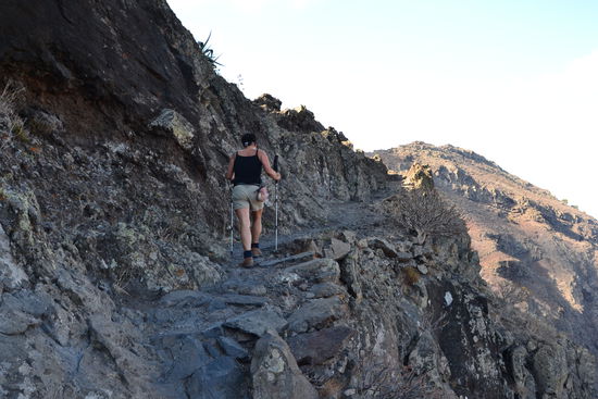 auf dem Weg nach Chipude