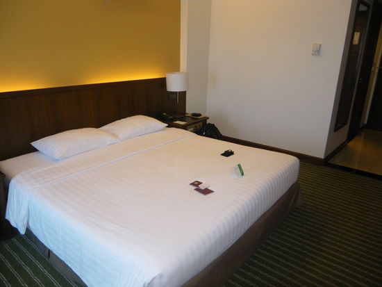 Unser Hotelzimmer in Ayutthaya