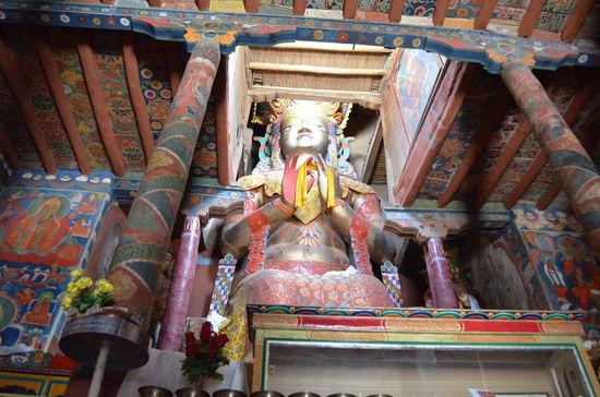 Buddha-Statue in Basgor
