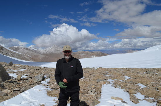 Mein Lieber Freund Paul, hier noch lächelnd im High Camp auf 6200m