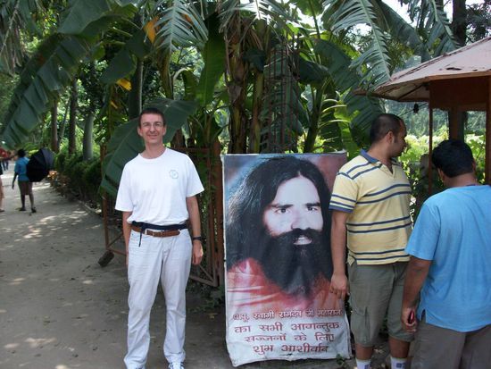 in Haridwar, Ayurvedaklinik von Swami Ramdev