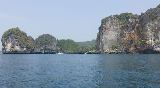 an der Westküste von Phi Phi Don