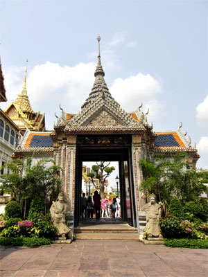 Pavillon auf dem Palastgelände