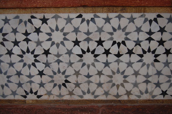 Marmorarbeiten in Sikandra