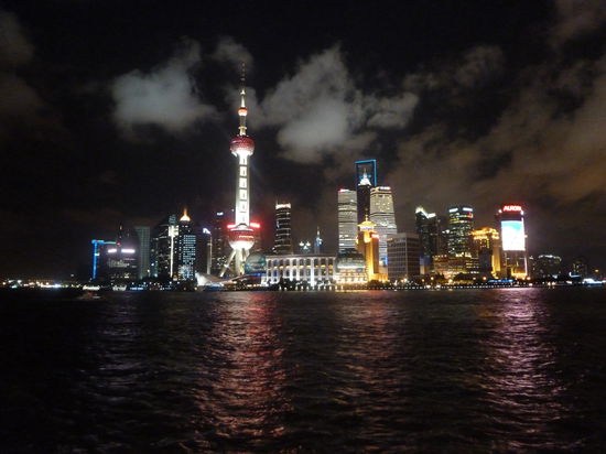 Skyline von Pudong