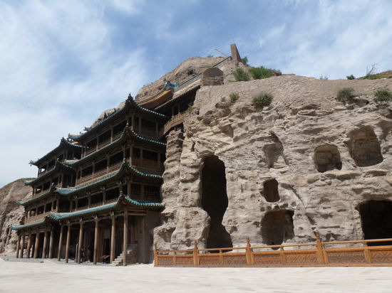 Teil der "Yungang-Grotten"